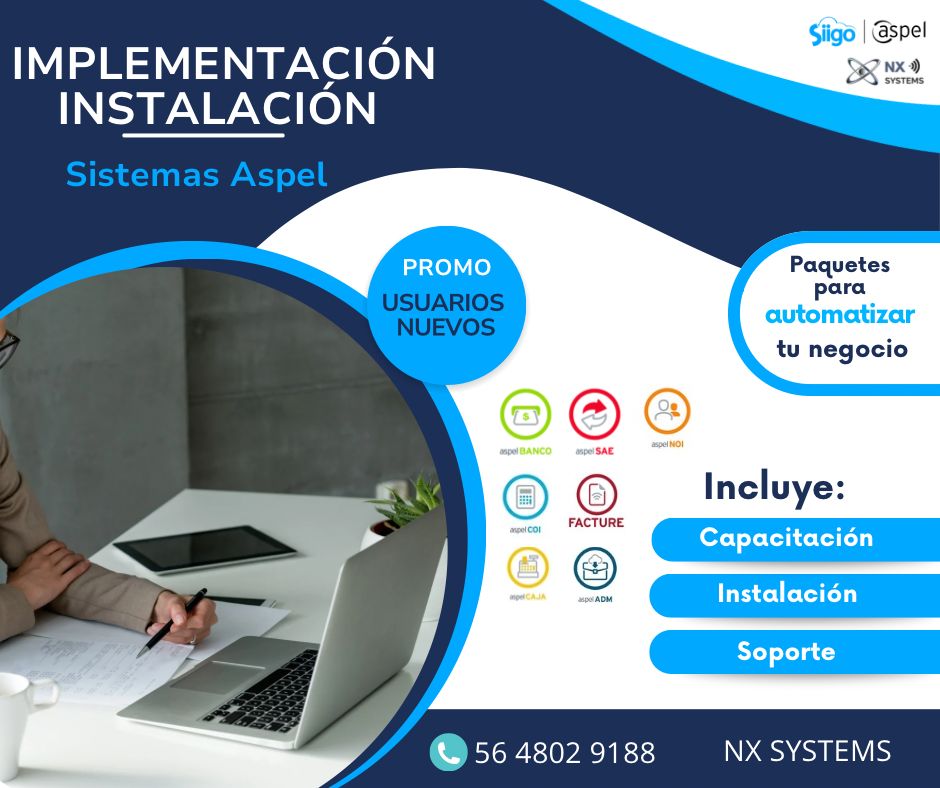 IMPLEMENTACION E INSTALACION DE SISTEMAS ASPEL